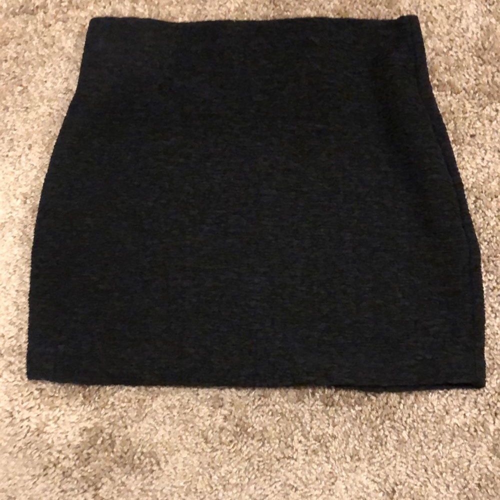 Bcbgeneration black skirt with a bandage waste